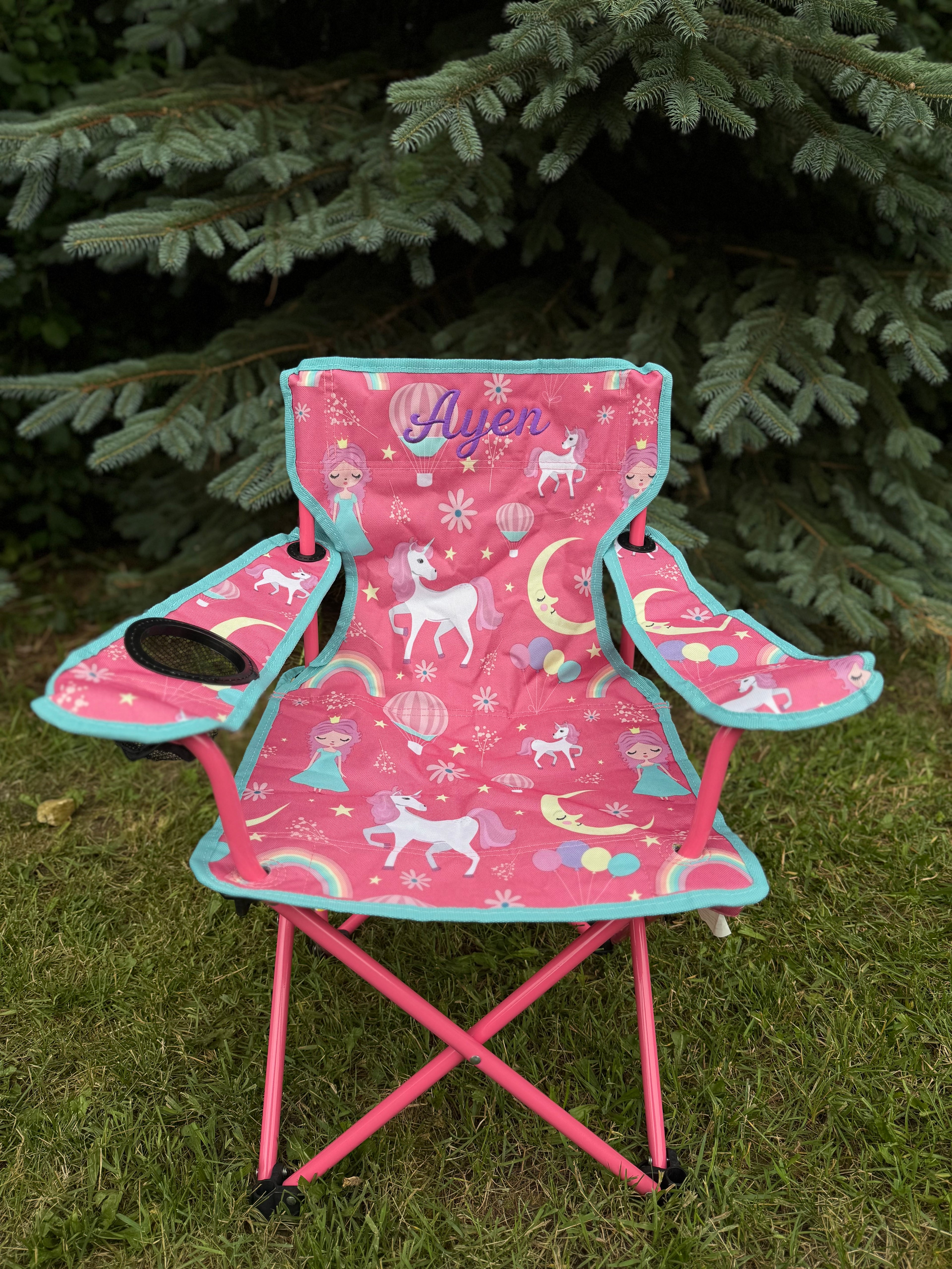 Embroidered Lawn Chair