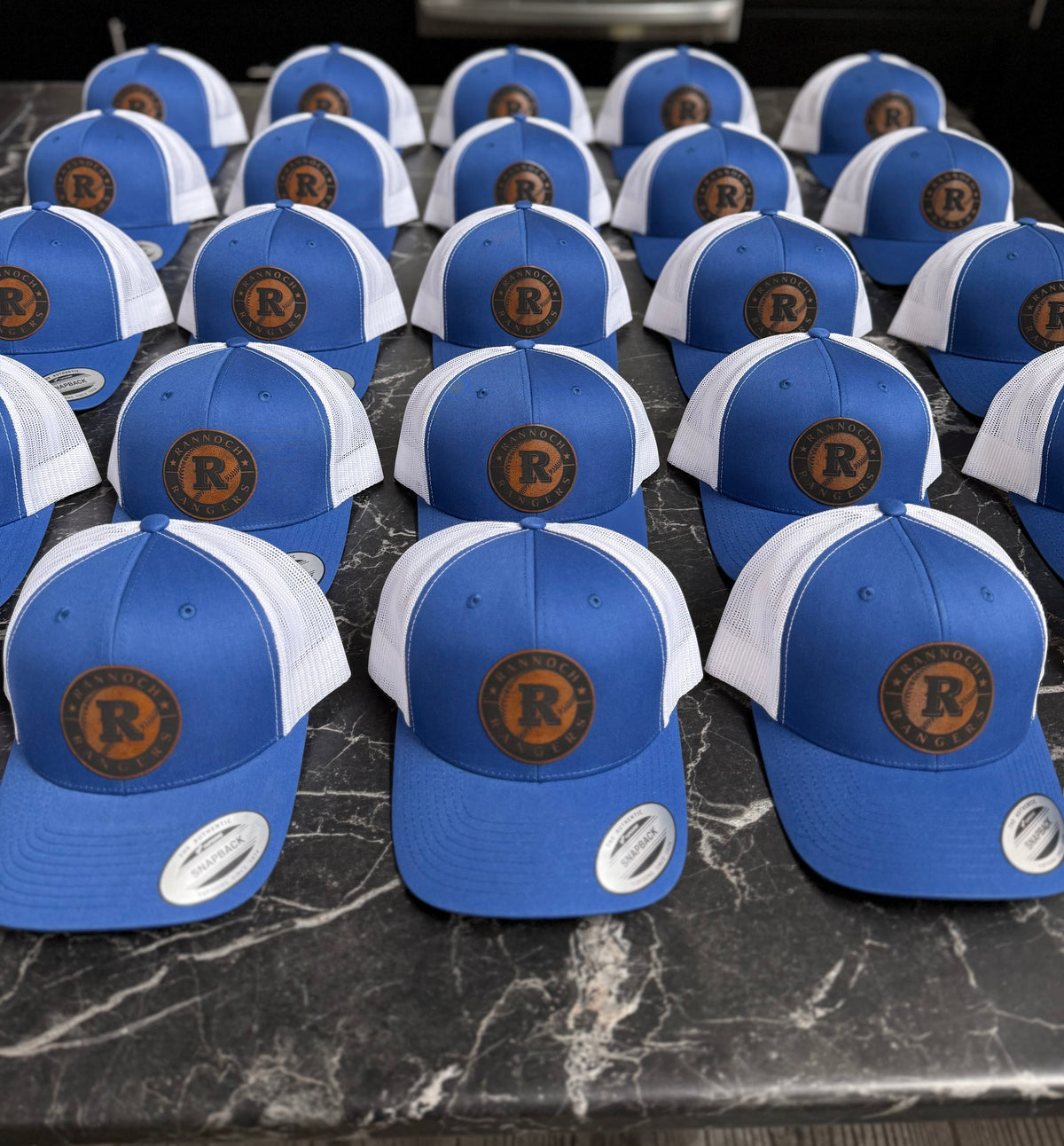Custom Leather Patch Hat