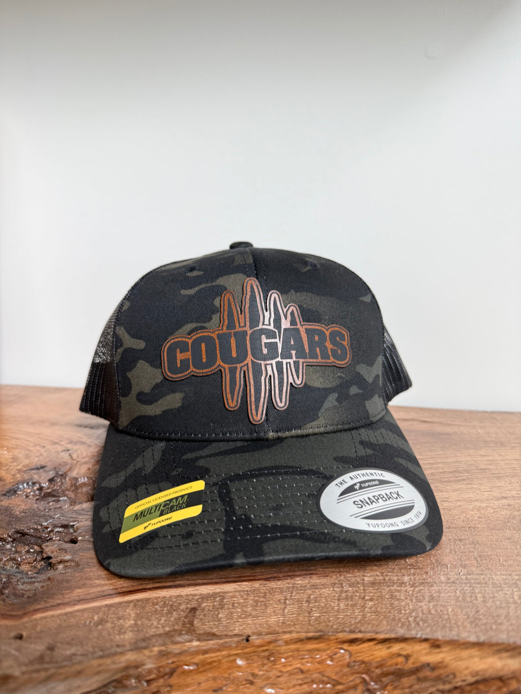 Custom Leather Patch Hat