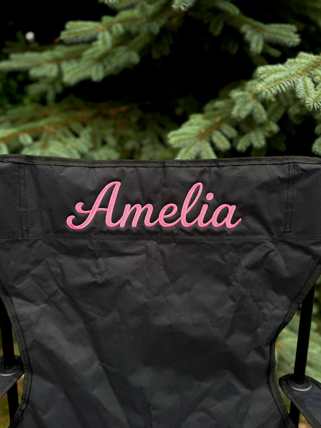Embroidered Lawn Chair