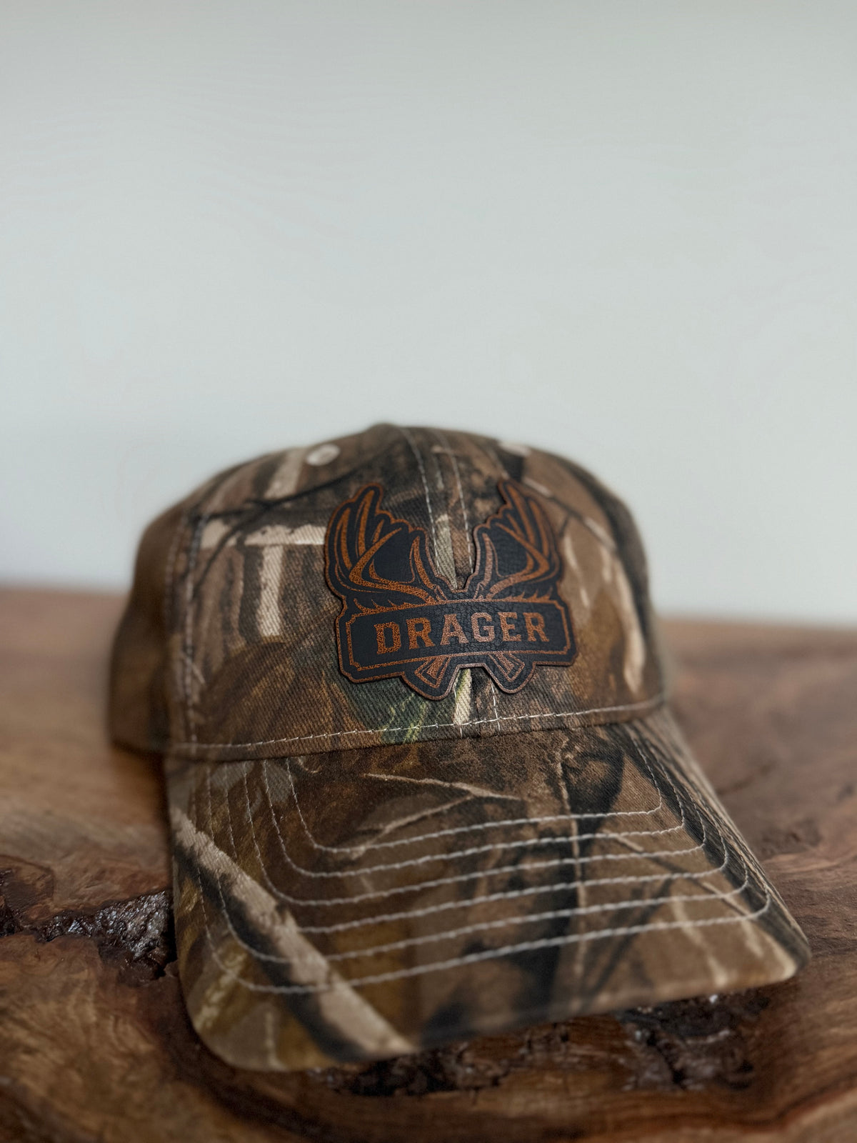 Custom Leather Patch Hat