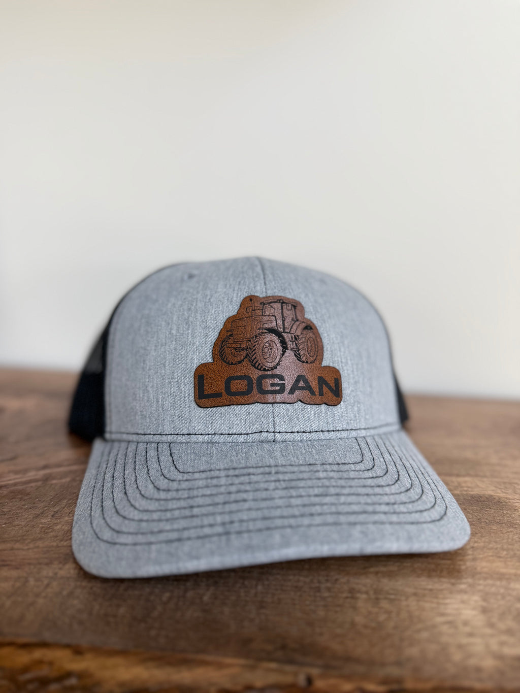 Custom Leather Patch Hat