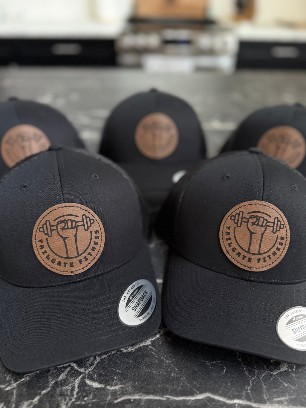 Custom Leather Patch Hat
