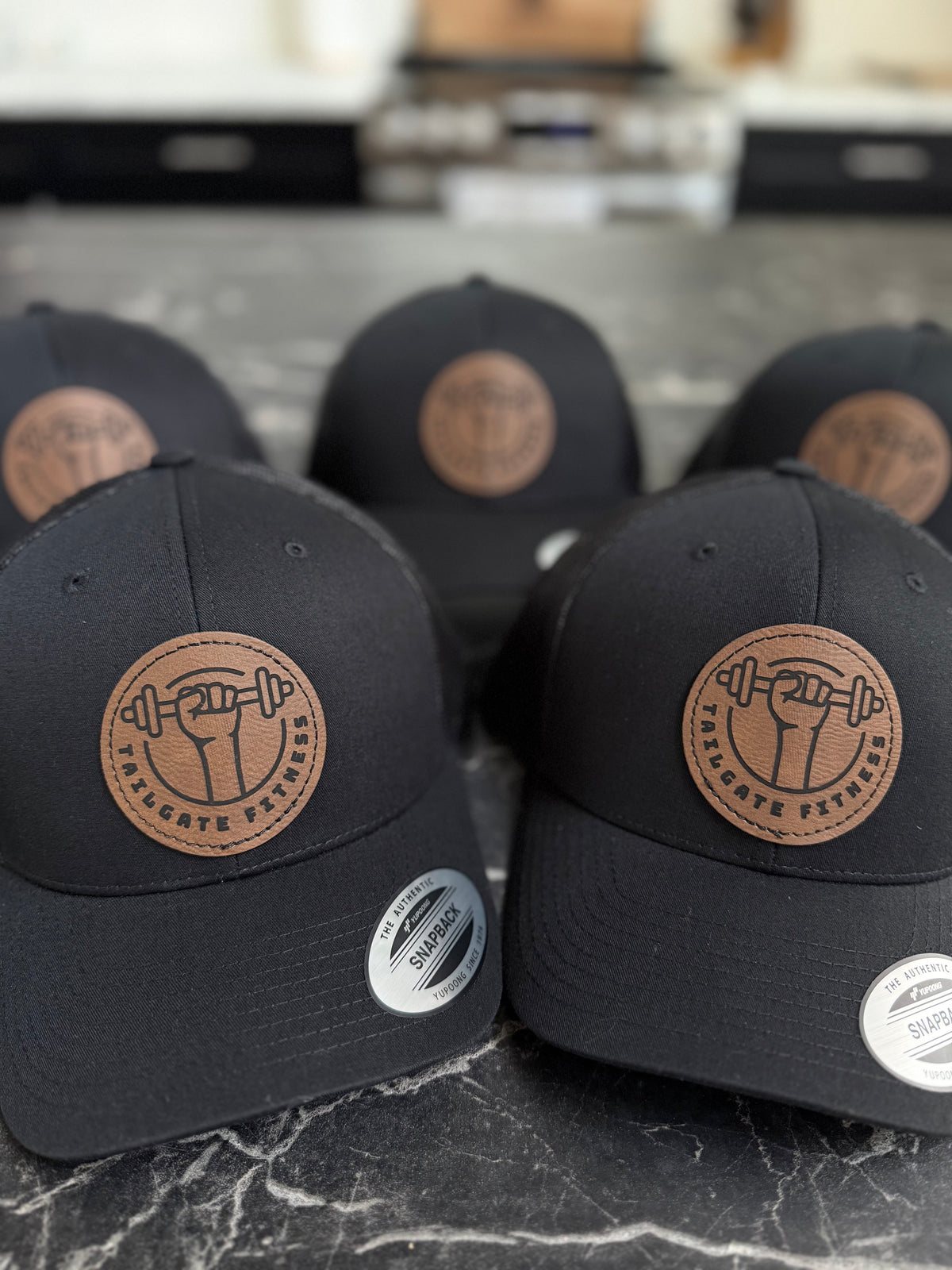 Custom Leather Patch Hat