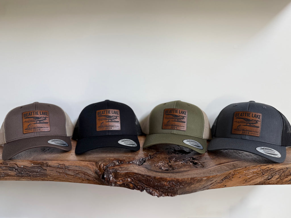 Custom Leather Patch Hat