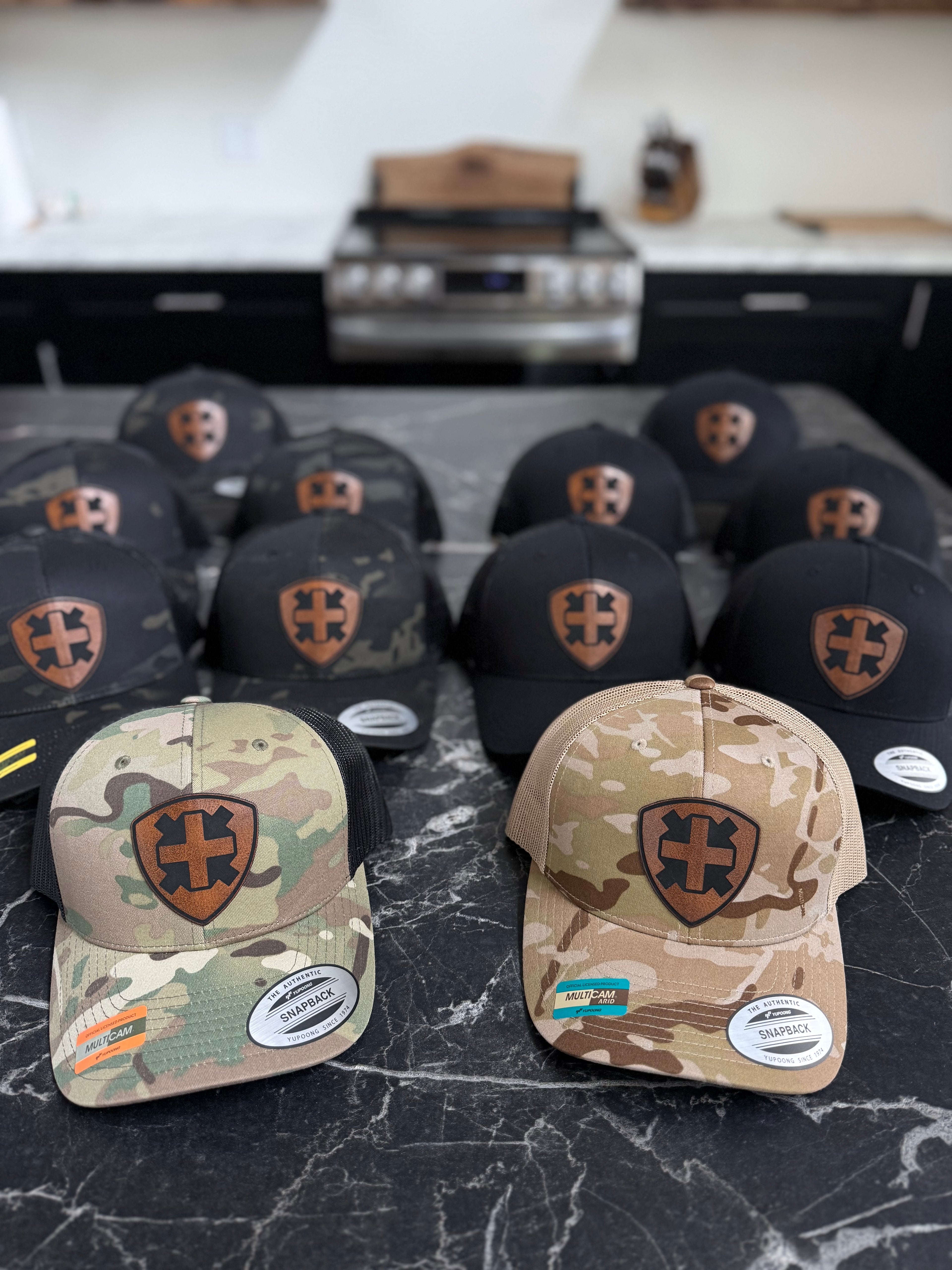 Custom Leather Patch Hat