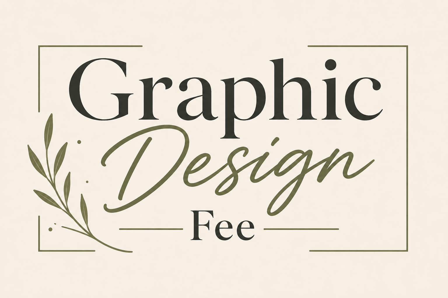 Graphic Design Fee