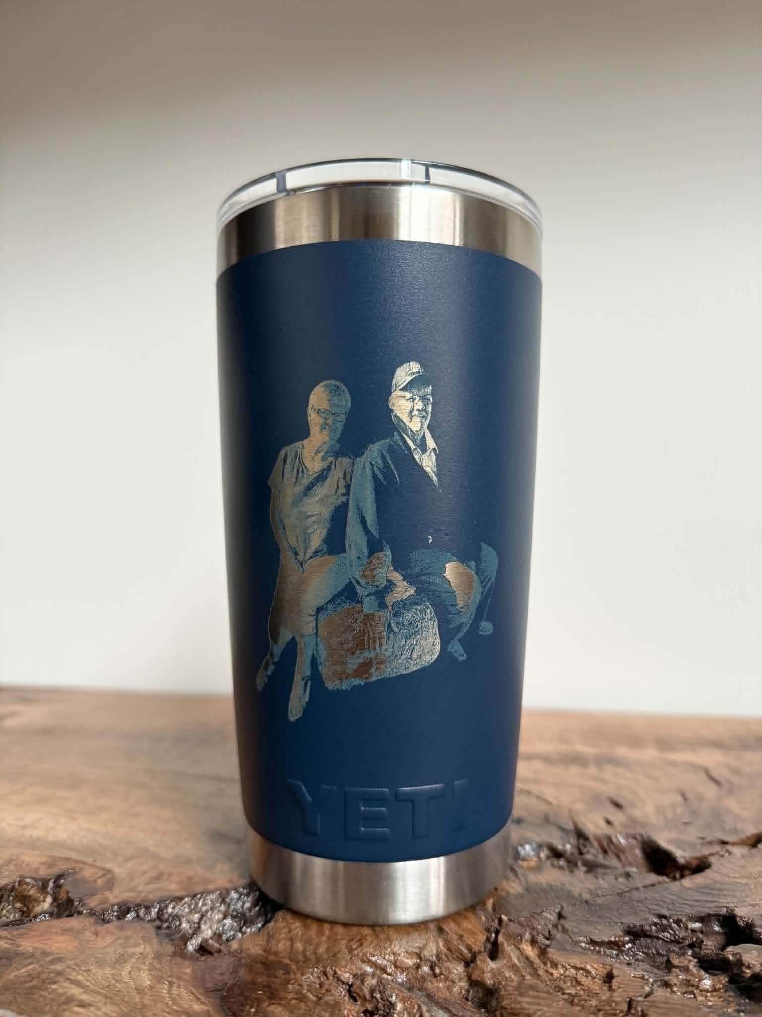 Custom Photo Yeti Engraving